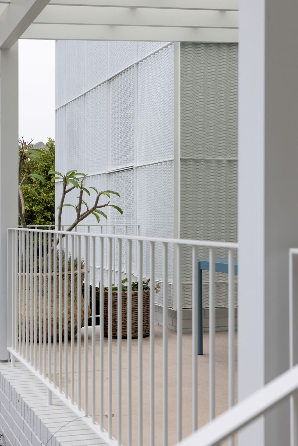 Vertical Perforated Screen